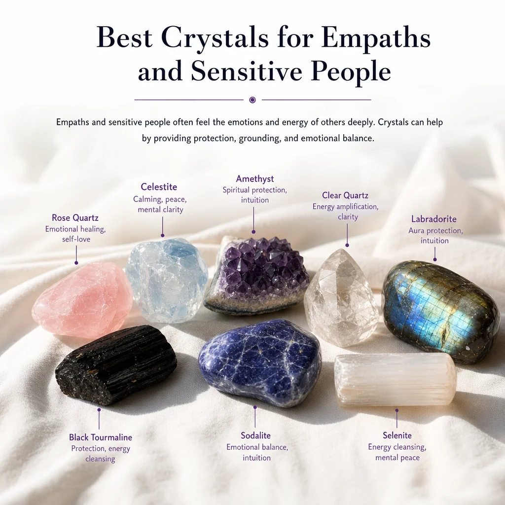 Best Crystals for Empaths and Sensitive People