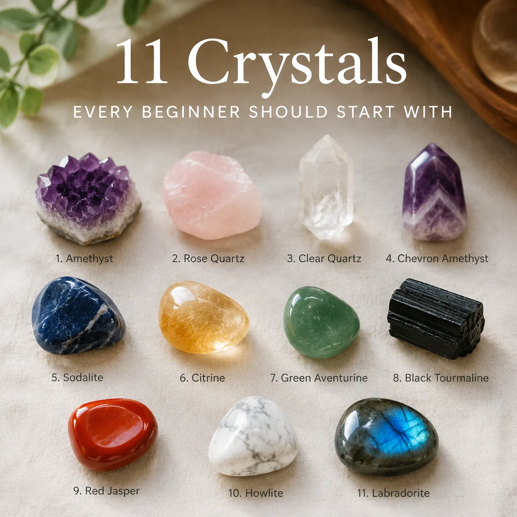 11 Crystals Every Beginner Should Start With