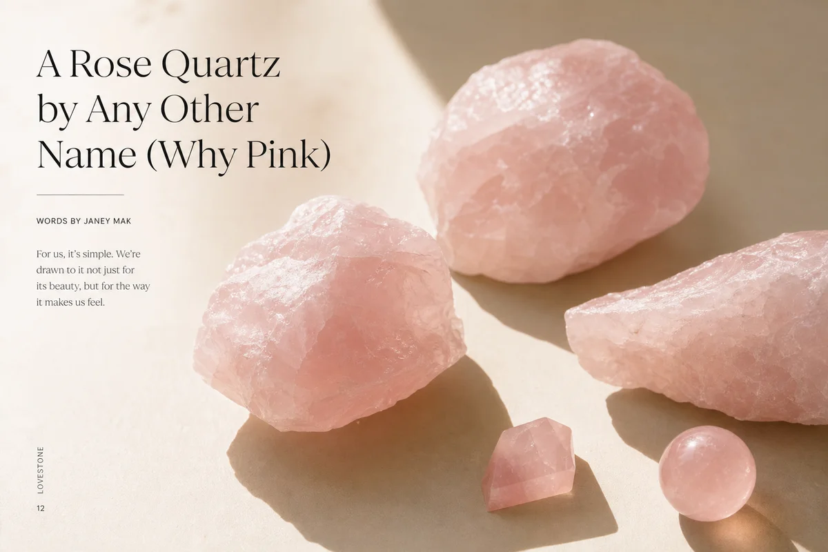 A Rose Quartz by Any Other Name (Why Pink