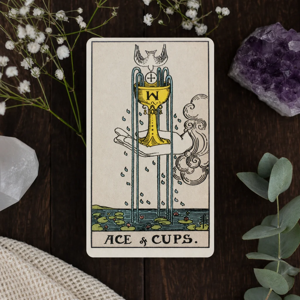 Ace of Cups Tarot Card: Complete Meaning Guide