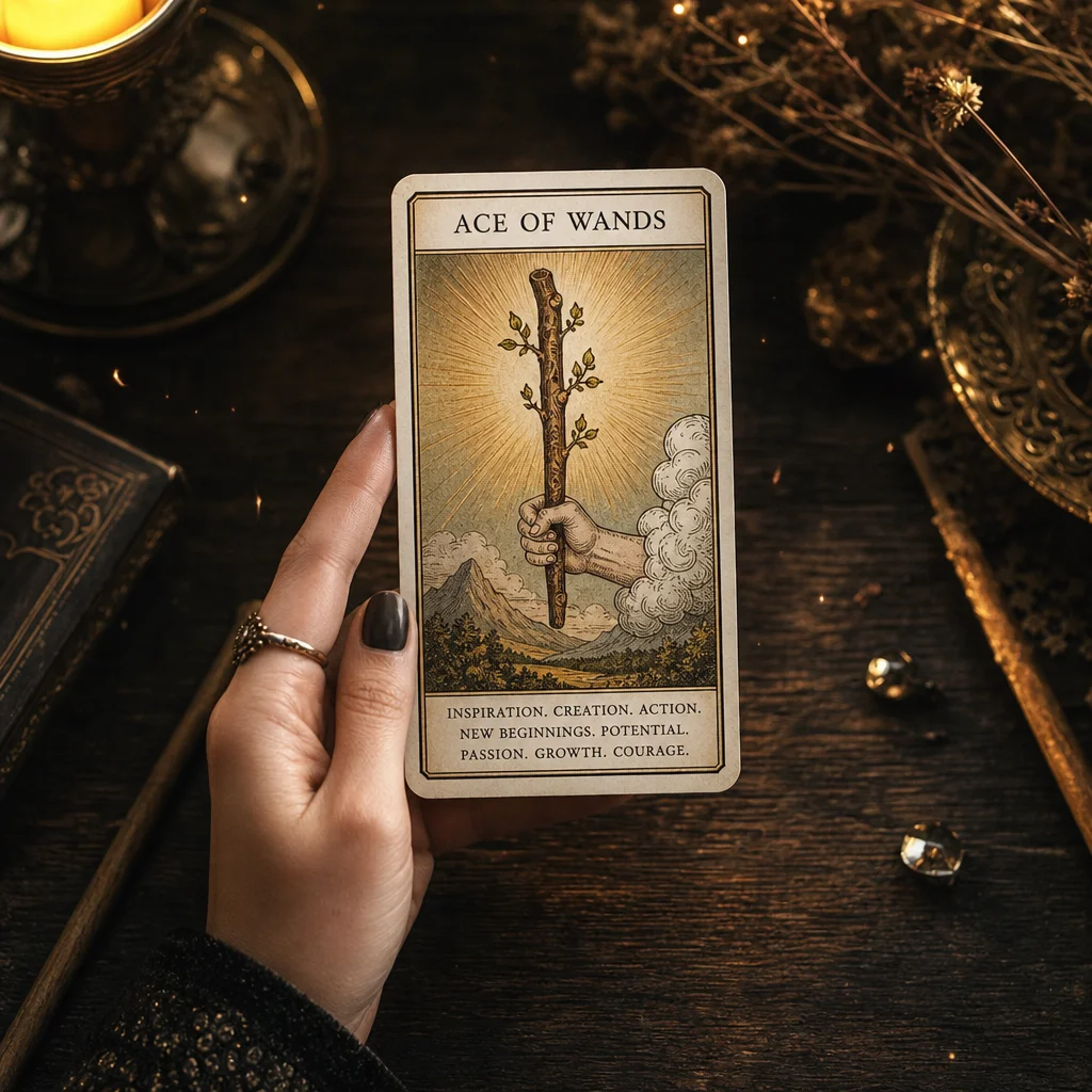 Ace of Wands Tarot Card: Complete Meaning Guide