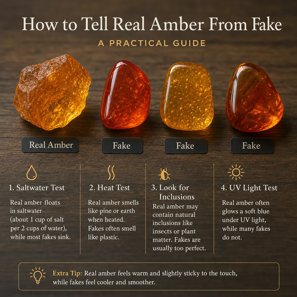 How to Tell Real Amber From Fake (A Practical