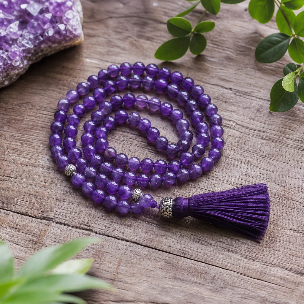 Amethyst Mala Beads: Benefits, Uses and How to C