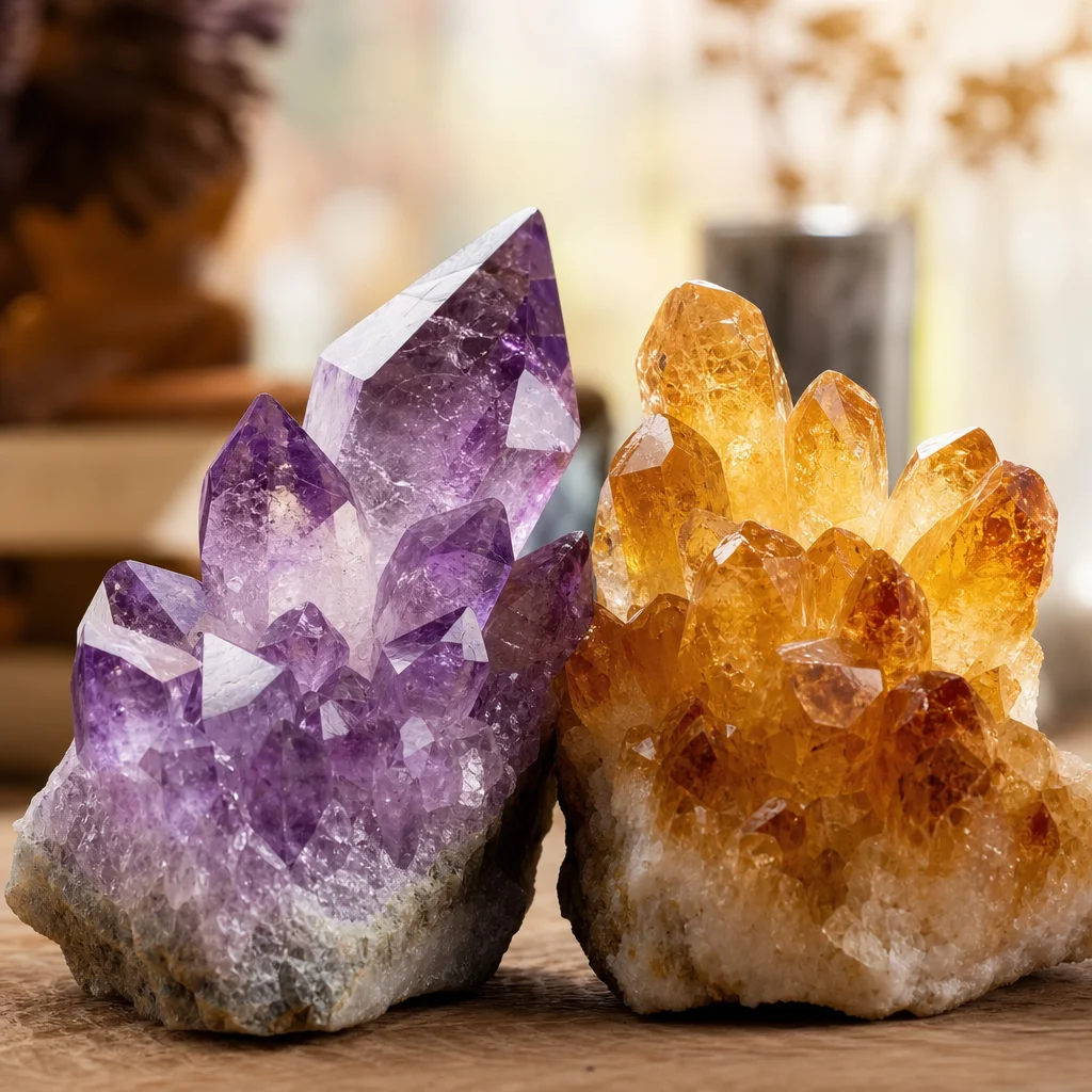 Amethyst vs Citrine: Which Crystal Is for You?