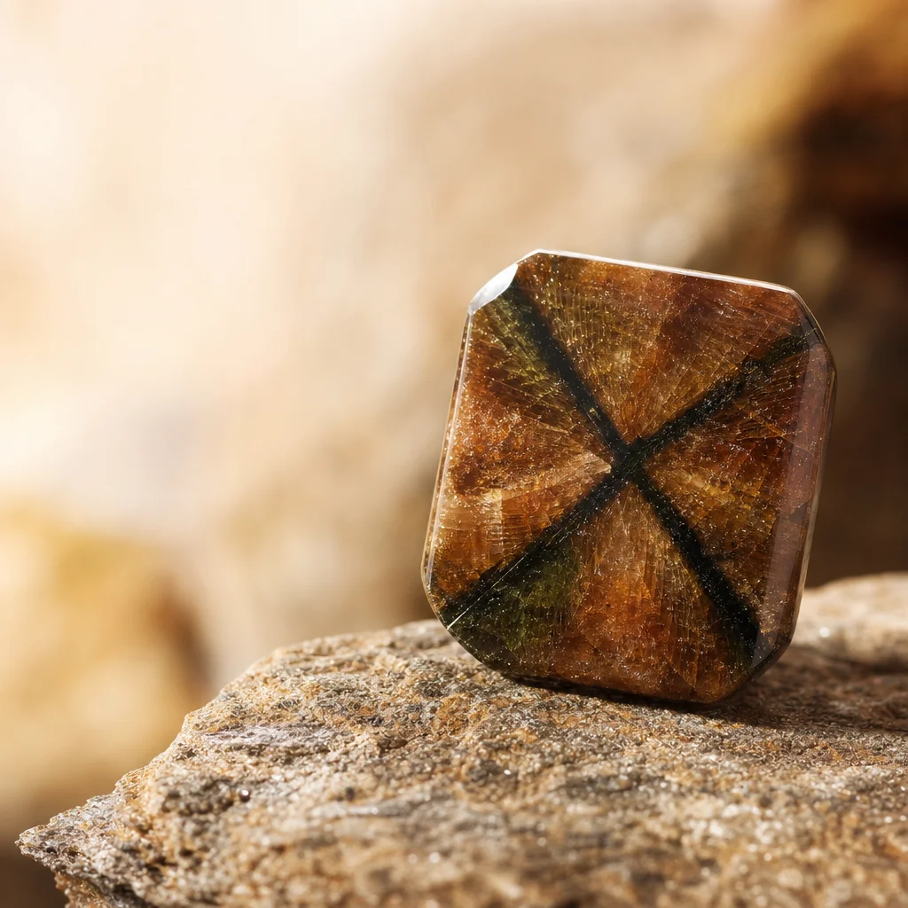 Andalusite: The Chiastolite Cross Stone Compl...