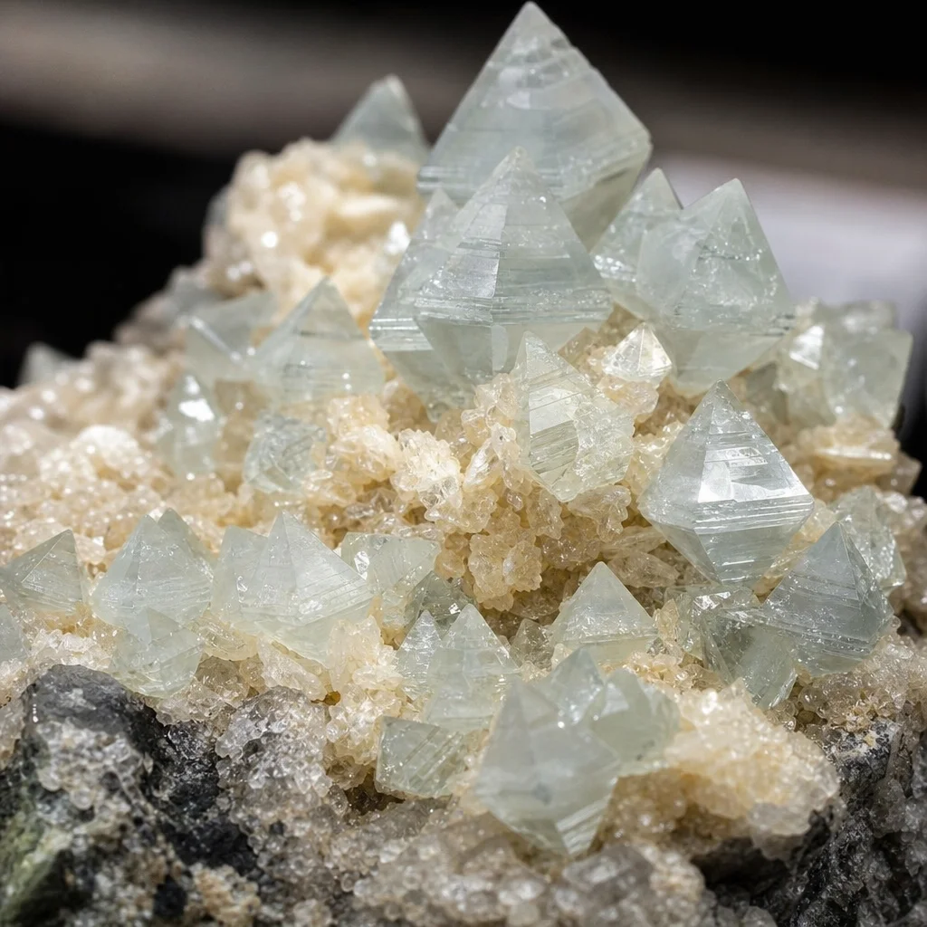 Apophyllite Looks Like Tiny Alien Pyramids (And
