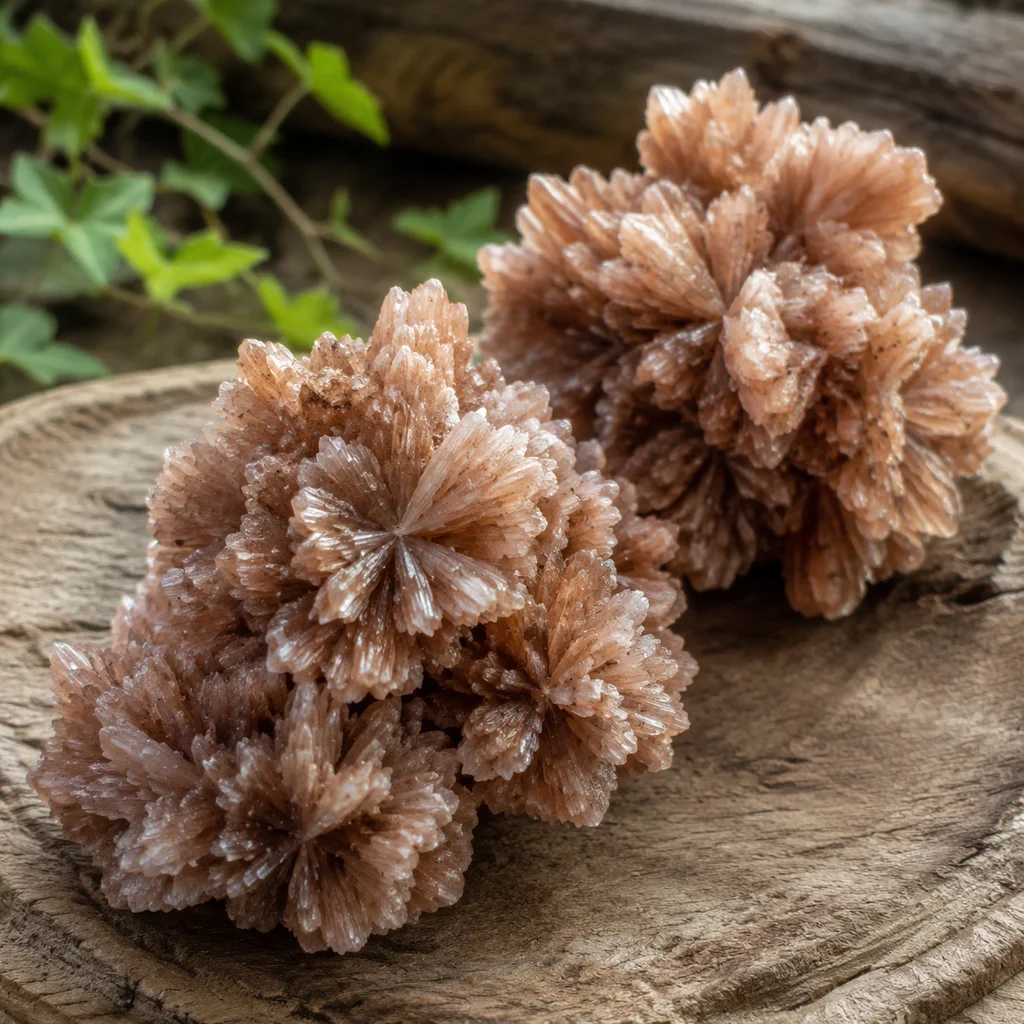 Aragonite Star Clusters: Earth Anchor Crystal