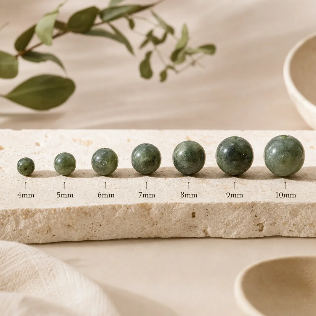 Bead Size Guide: 4mm to 10mm Bead Comparison