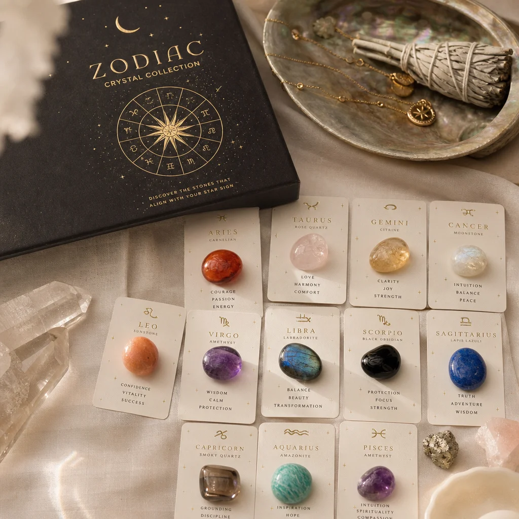 Crystals for Zodiac Signs: Perfect Gift Ideas