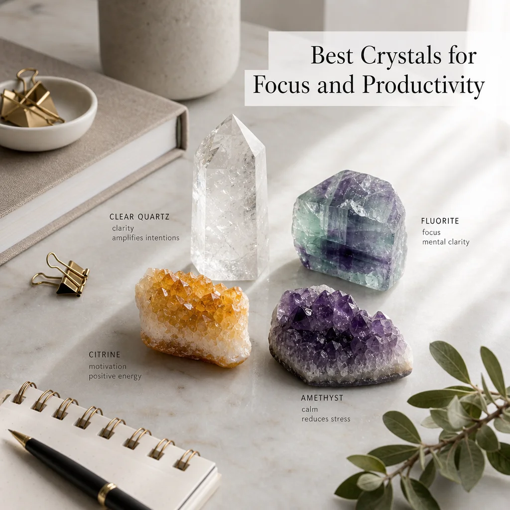 Best Crystals for Focus and Productivity