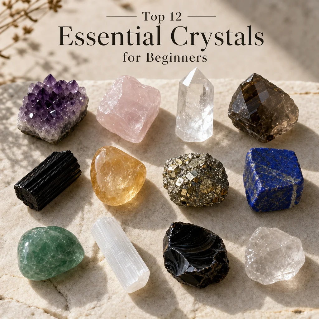 Top 12 Essential Crystals for Beginners