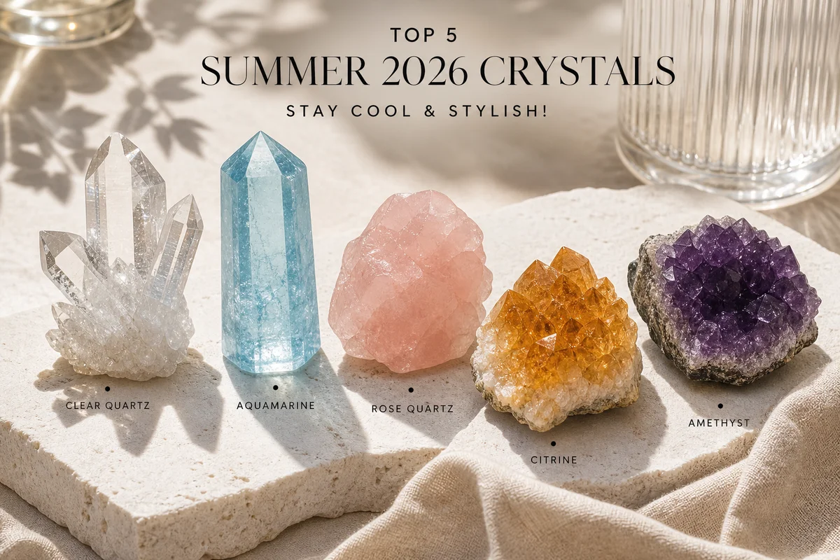 Top 5 Summer 2026 Crystals: Stay Cool & Stylish!
