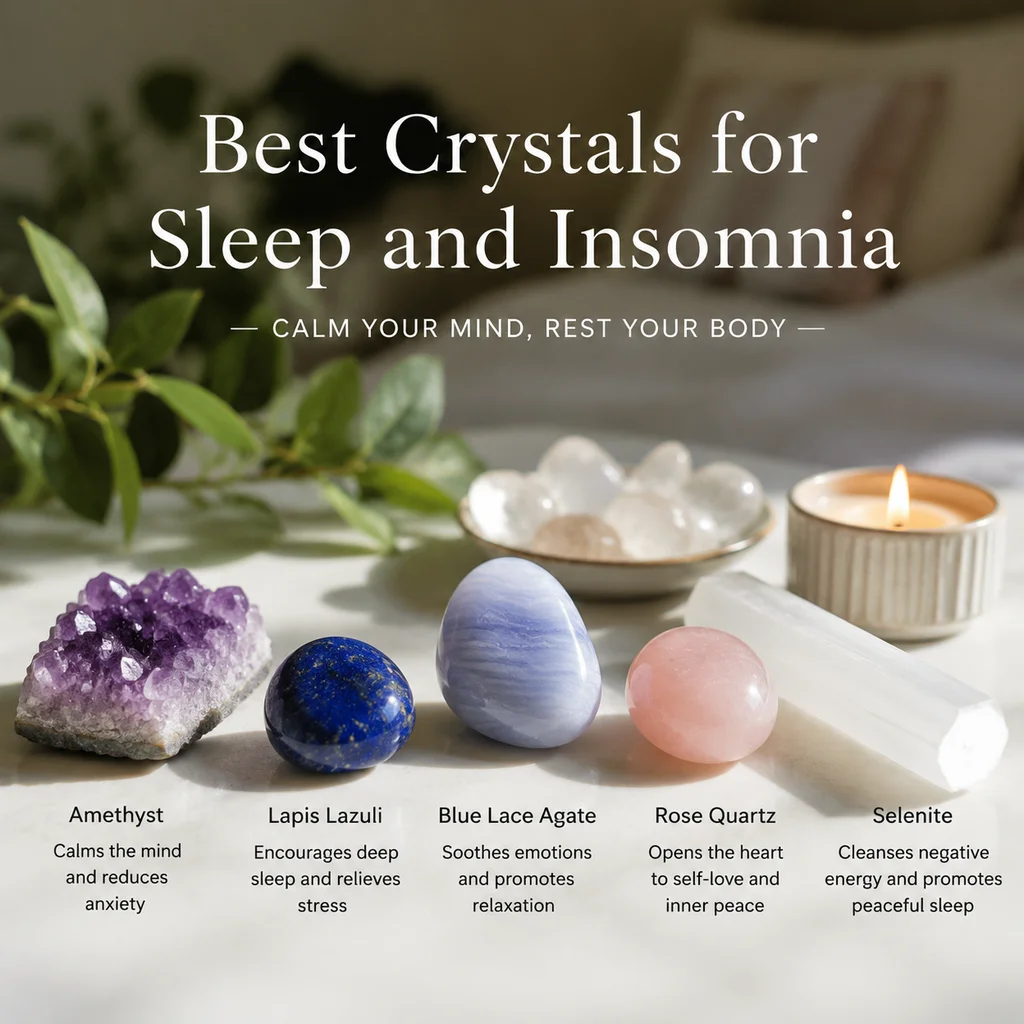 Best Crystals for Sleep and Insomnia