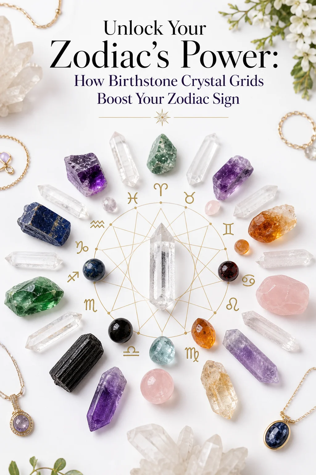Zodiac Birthstones: Harnessing Your Crystal Po