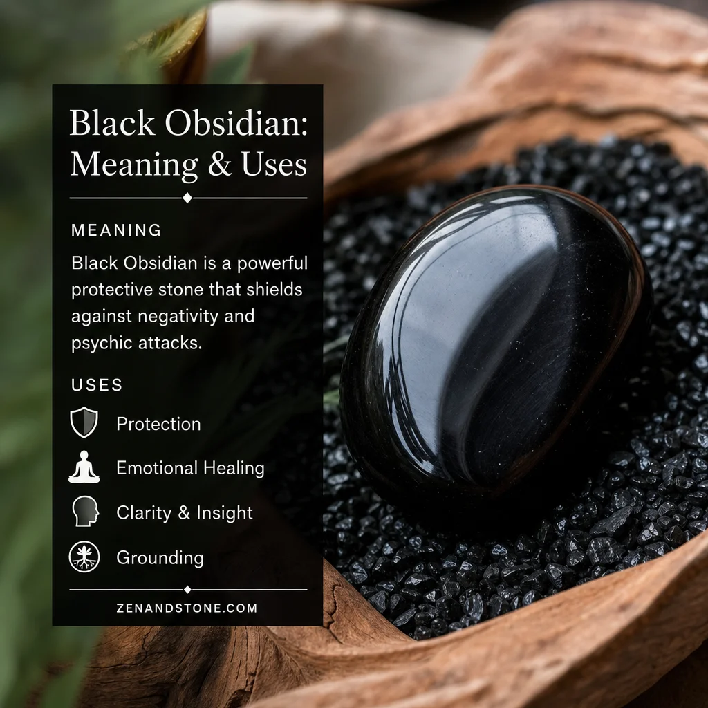 Black Obsidian: Meaning & Uses