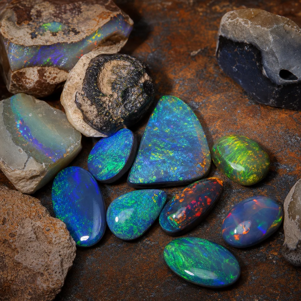 Australia's Lightning Ridge Black Opal Treasure