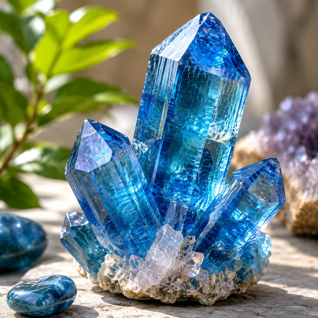 Blue Apatite: Crystal for Motivation