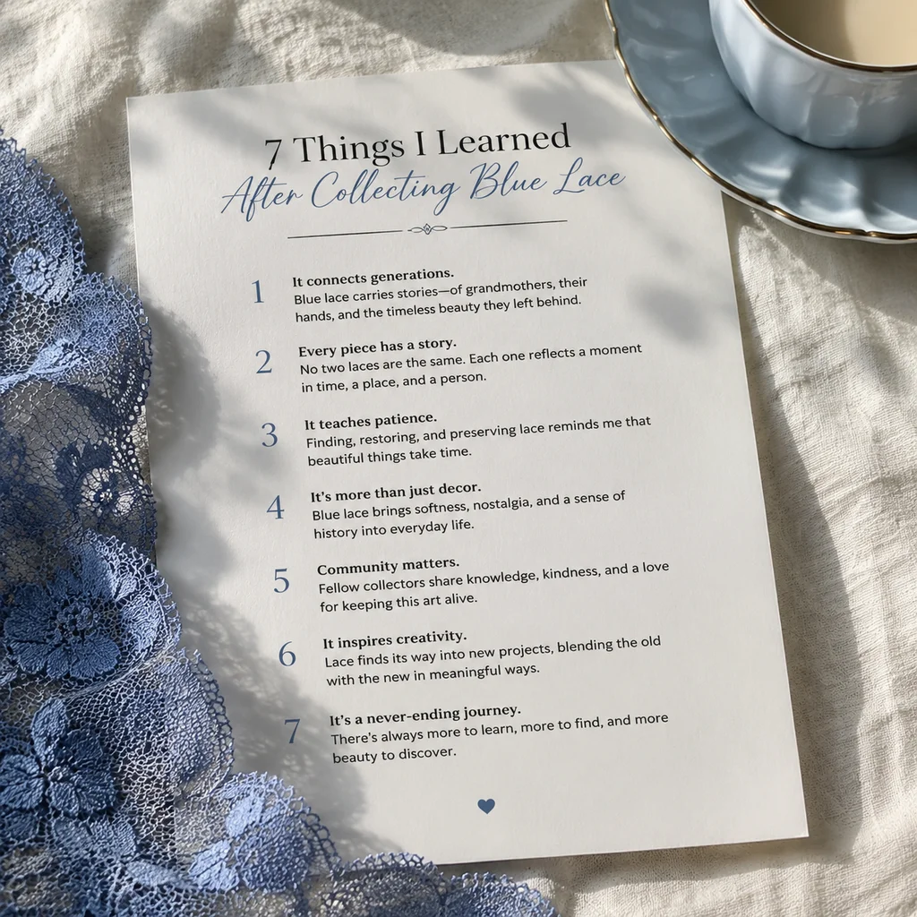 7 Things I Learned After Collecting Blue Lace