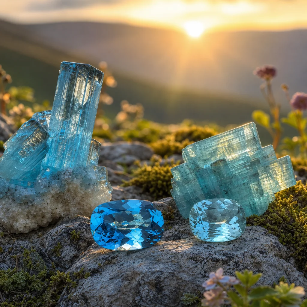 Blue Topaz vs Aquamarine: Which Blue Gemstone ..