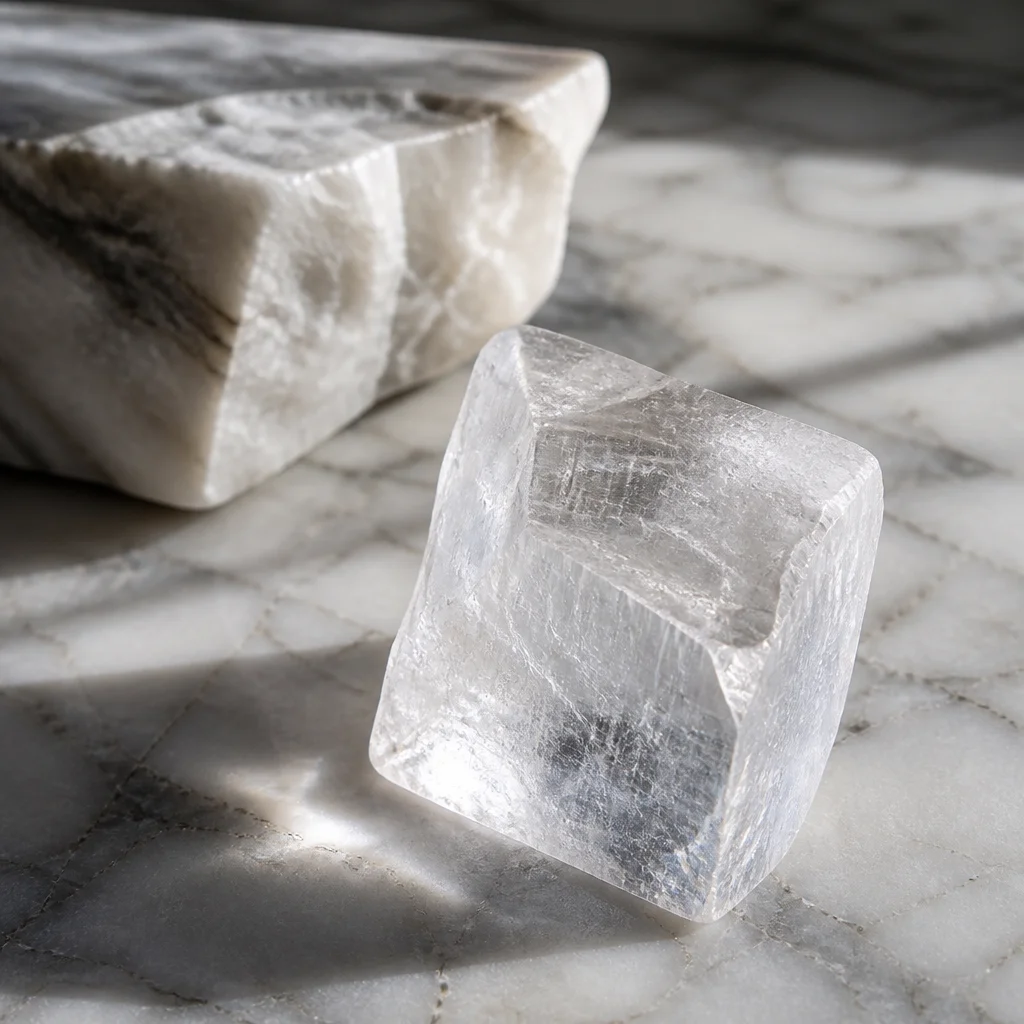 Calcite Is the Reason You Can See Through Marble