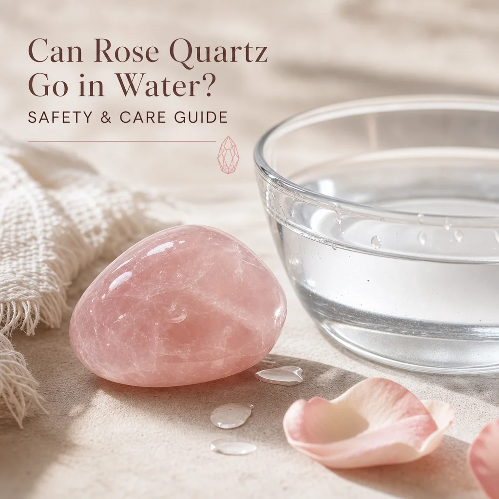Can Rose Quartz Go in Water? Safety Guide Inside
