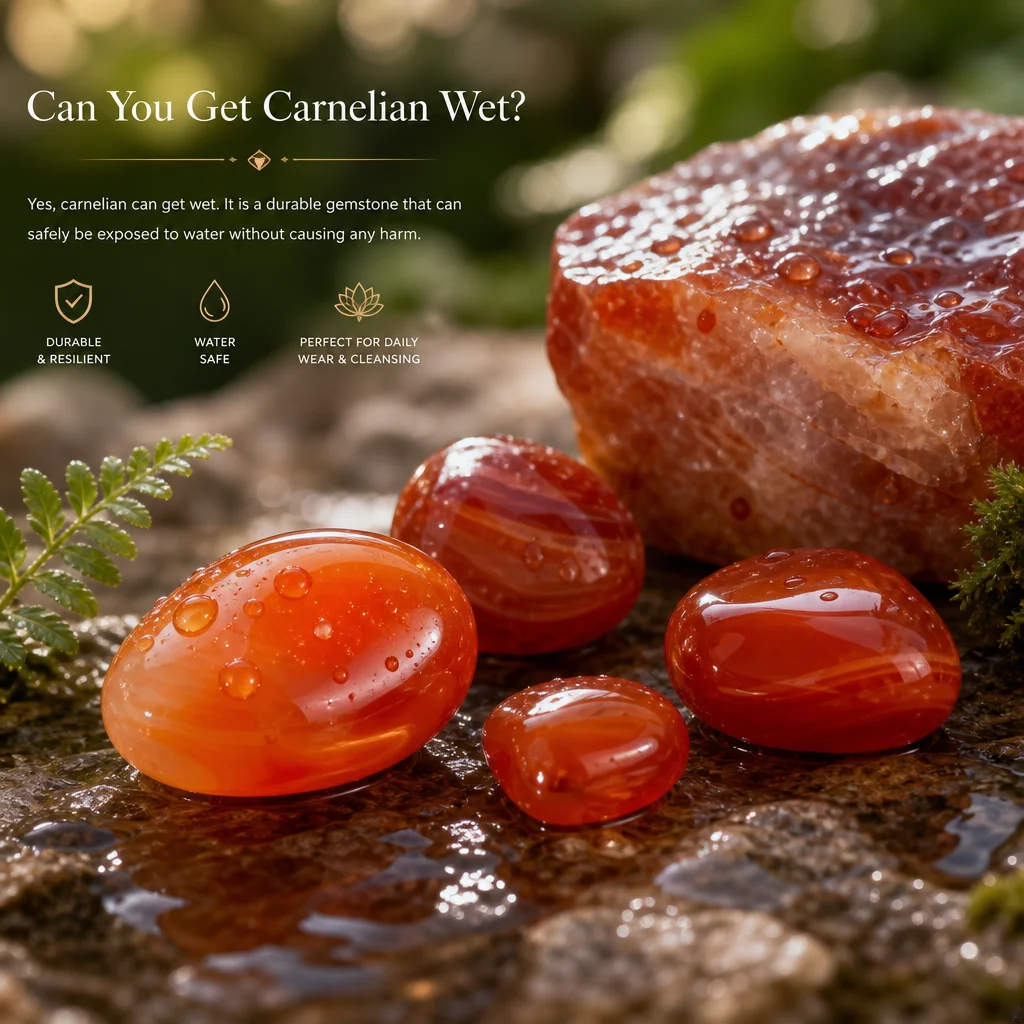 Can Carnelian Get Wet? Safety Guide