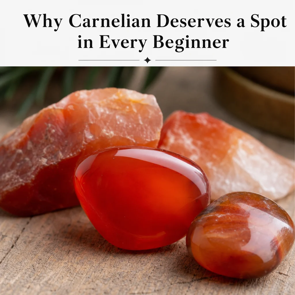 Why Carnelian Deserves a Spot in Every Beginner