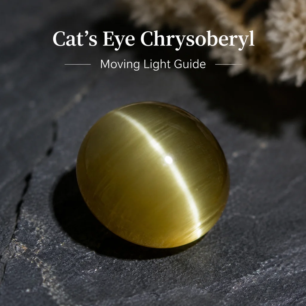 Cat's Eye Chrysoberyl: Moving Light Guide