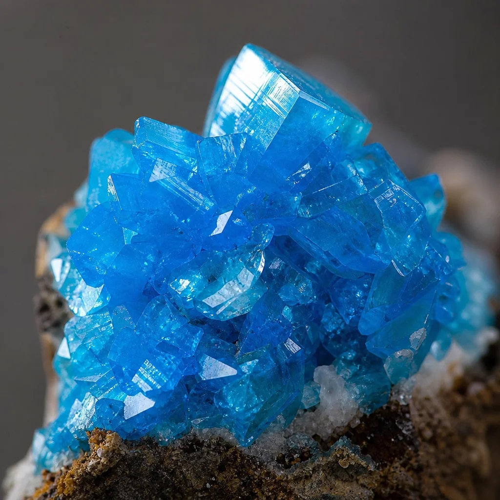 Cavansite Has the Most Shocking Blue Color of
