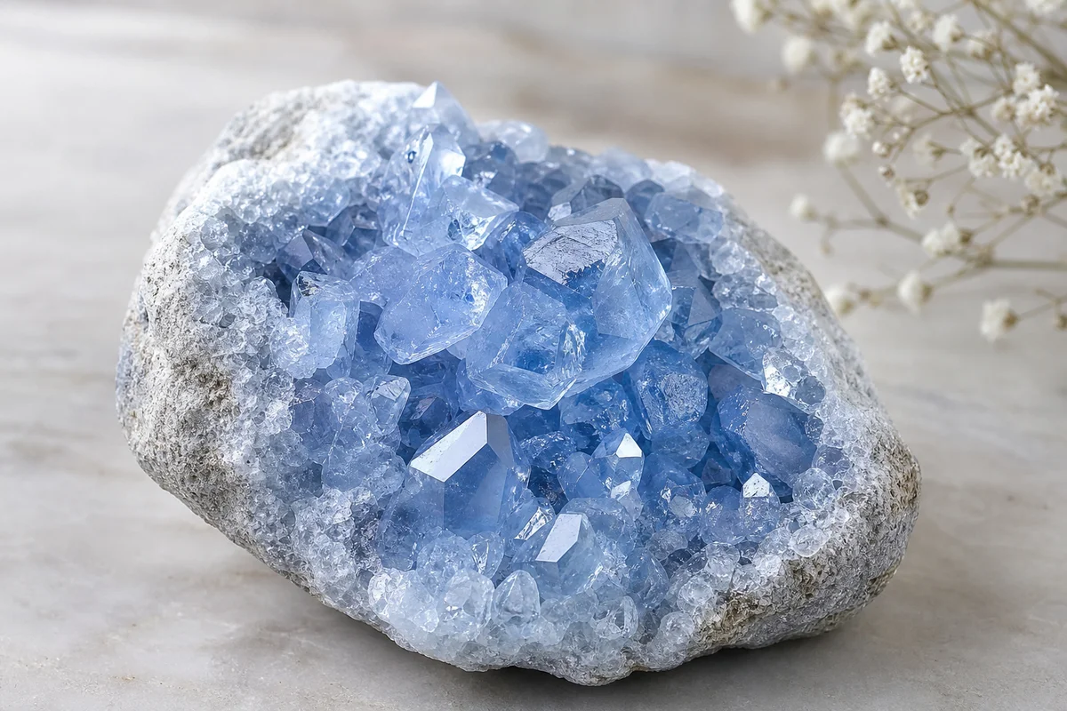 Celestite Crystal: The Angel Stone That Calms