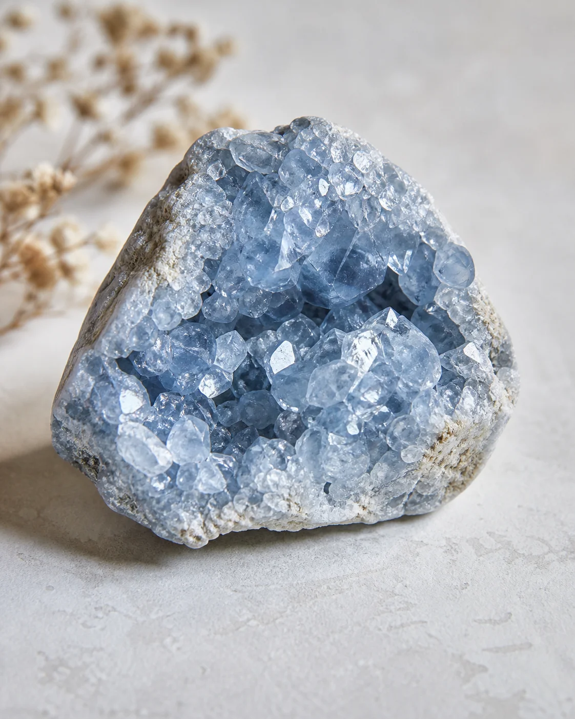 Celestite: The Sky Stone for Peaceful Sleep and