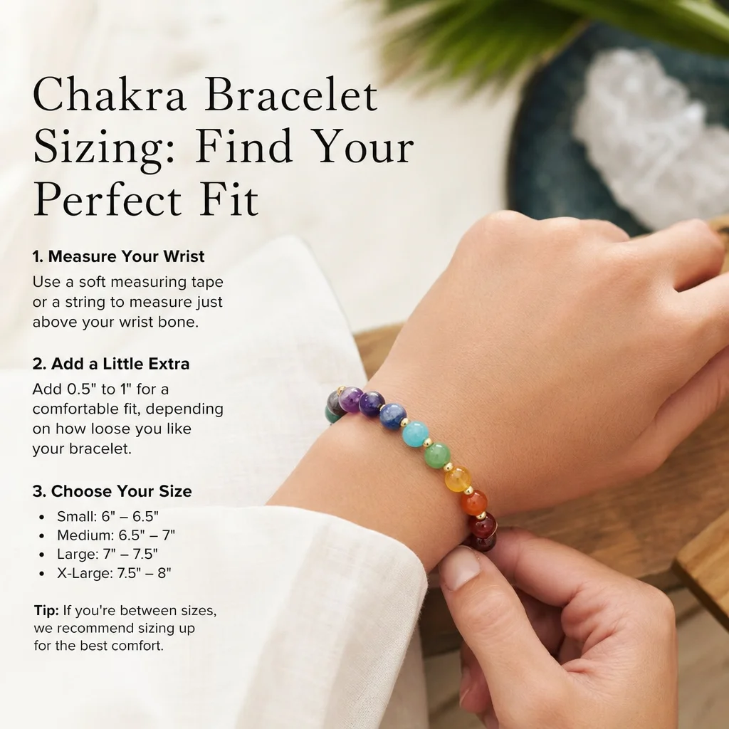 Chakra Bracelet Sizing: Find Your Perfect Fit