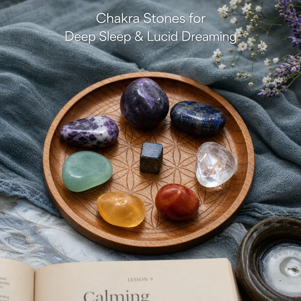 Chakra Stones for Deep Sleep & Lucid Dreaming