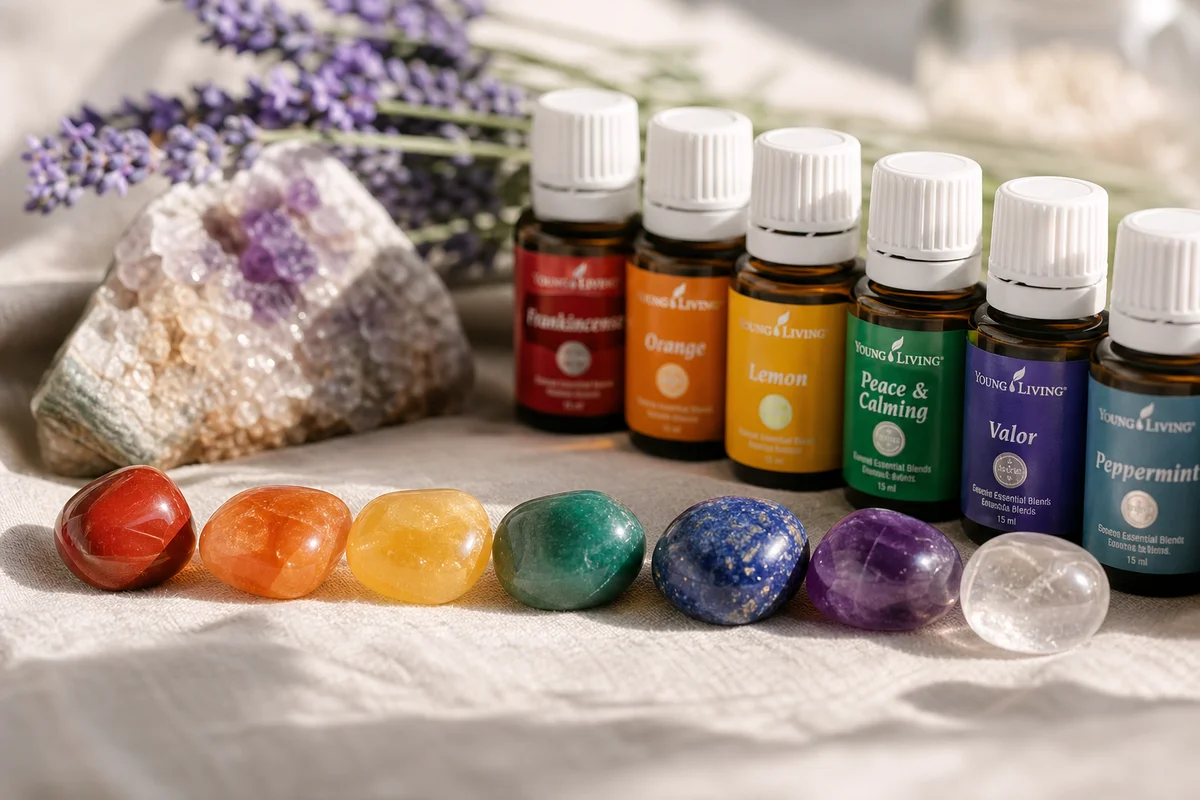 Chakra Stones & Essential Oils: Combine for