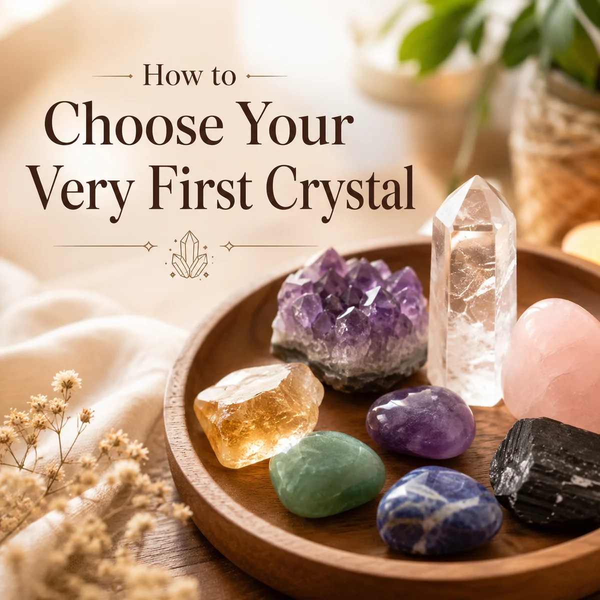 How to Choose Your Very First Crystal