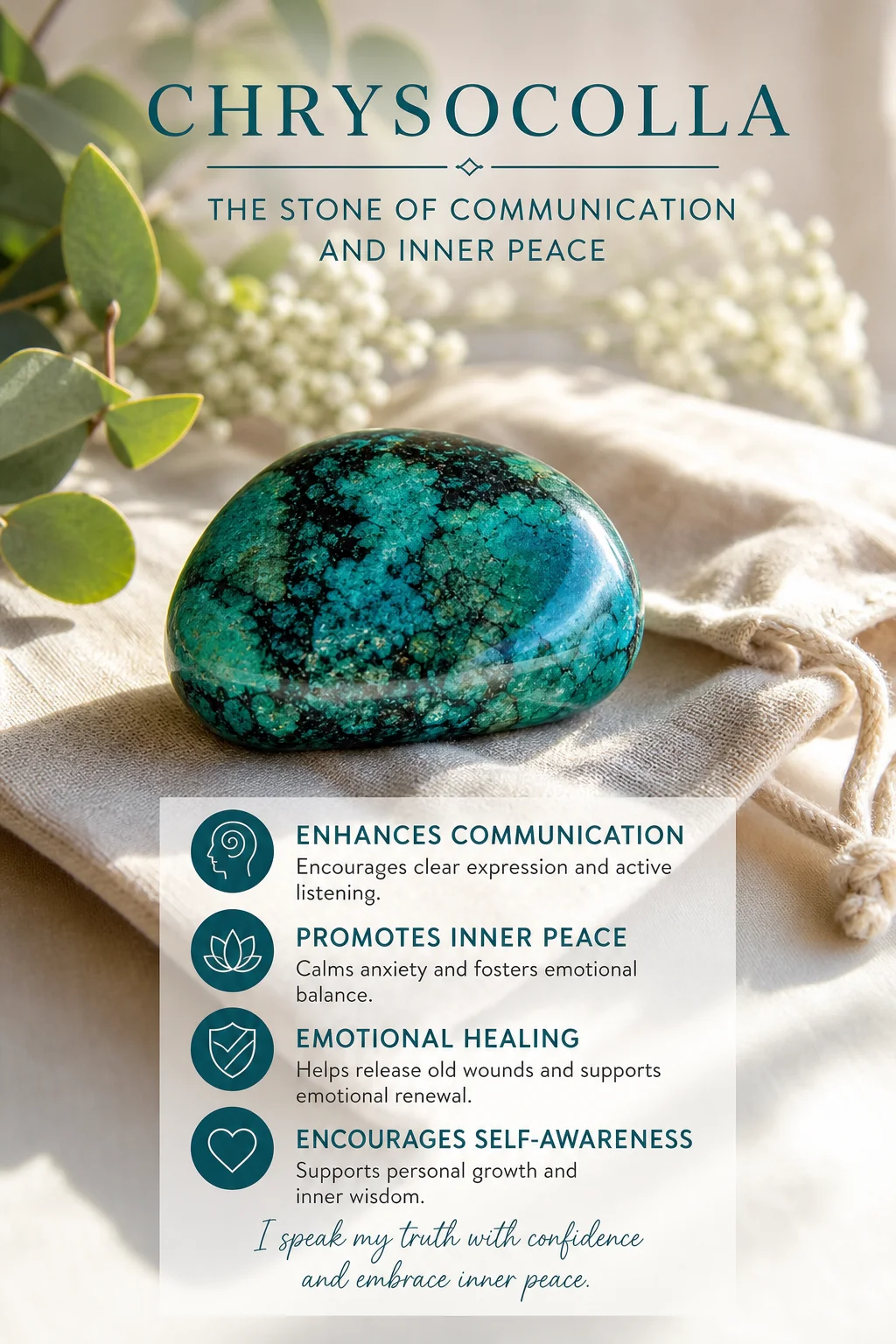 Chrysocolla Healing Properties