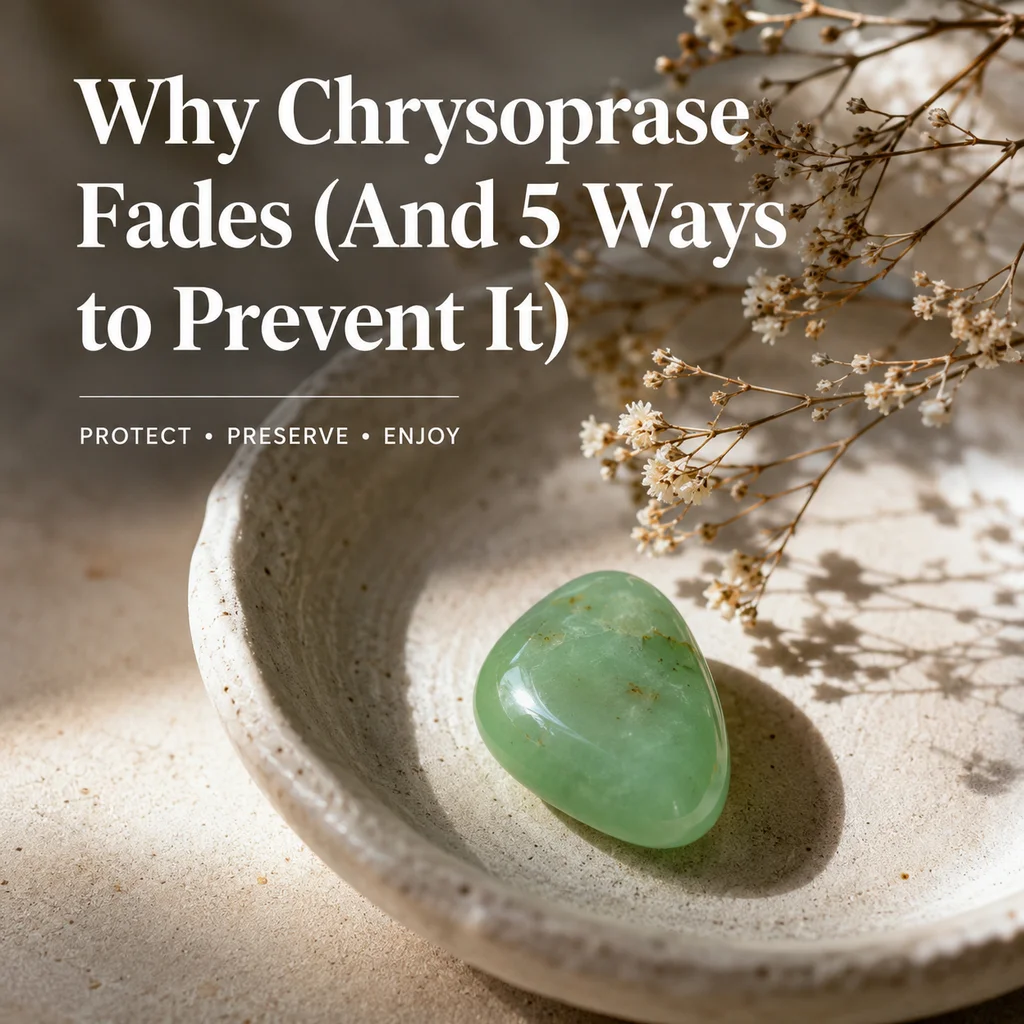 Chrysoprase: Why It Fades & How to Prevent It