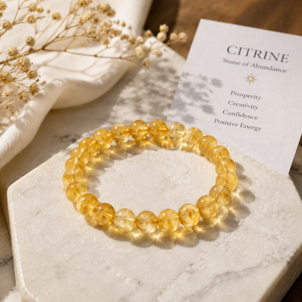 Citrine Bracelet: Meaning, Benefits & Styling
