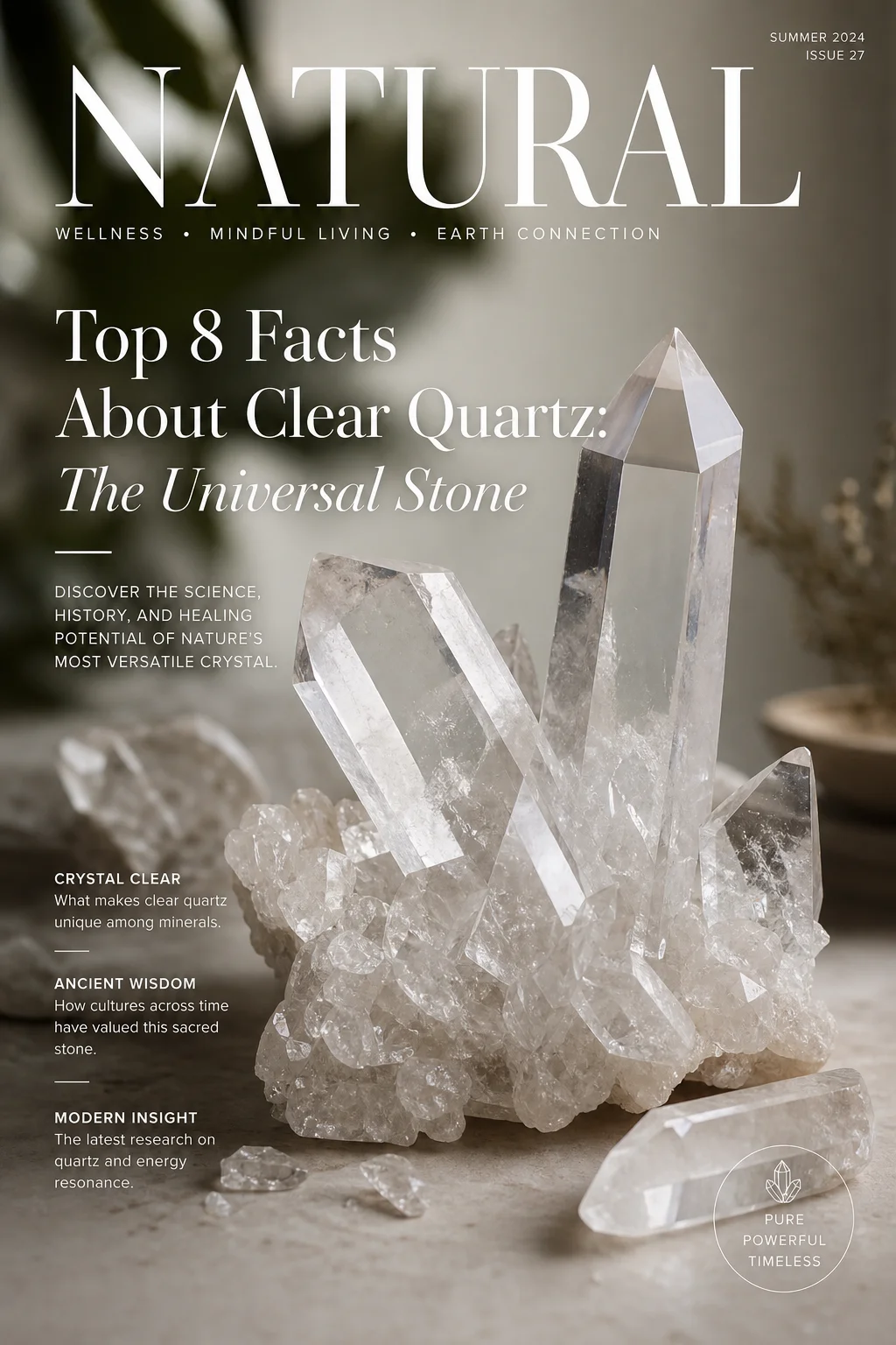 Top 8 Facts About Clear Quartz: The Universal