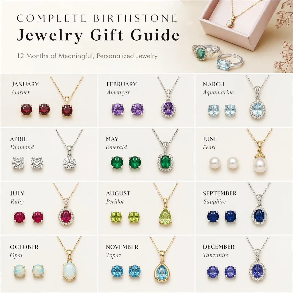 Complete Birthstone Jewelry Gift Guide for