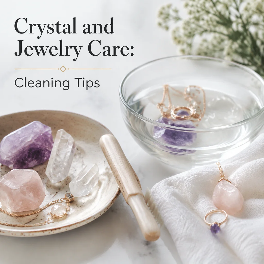 Crystal and Jewelry Care: Cleaning Tips