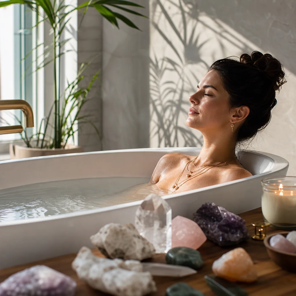 I Tried Crystal Bathing for a Week
