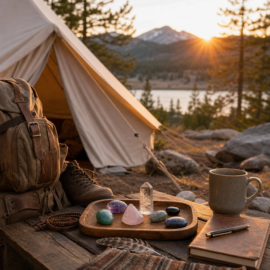 How to Bring Crystals on a Camping Trip