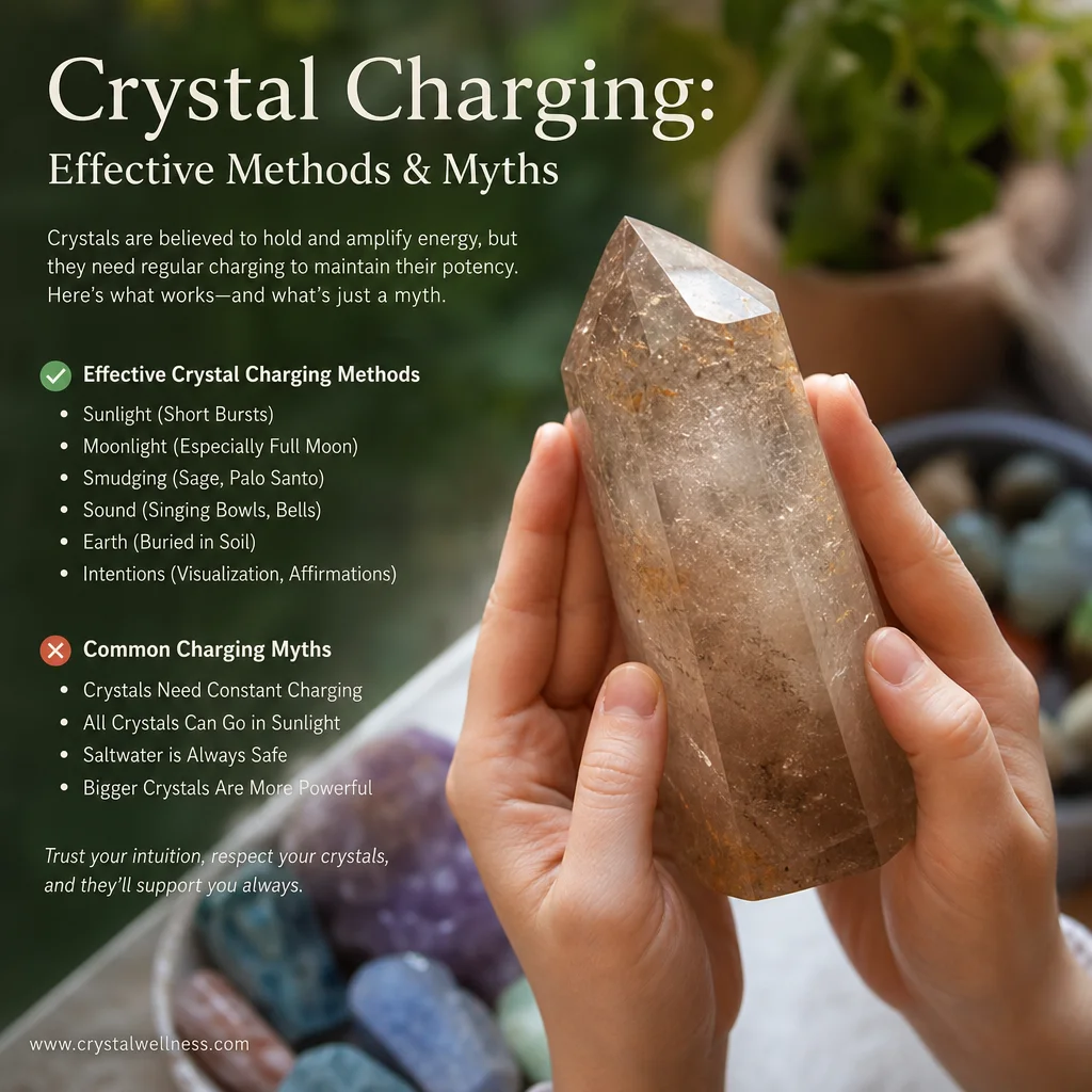 Crystal Charging: Effective Methods & Myths