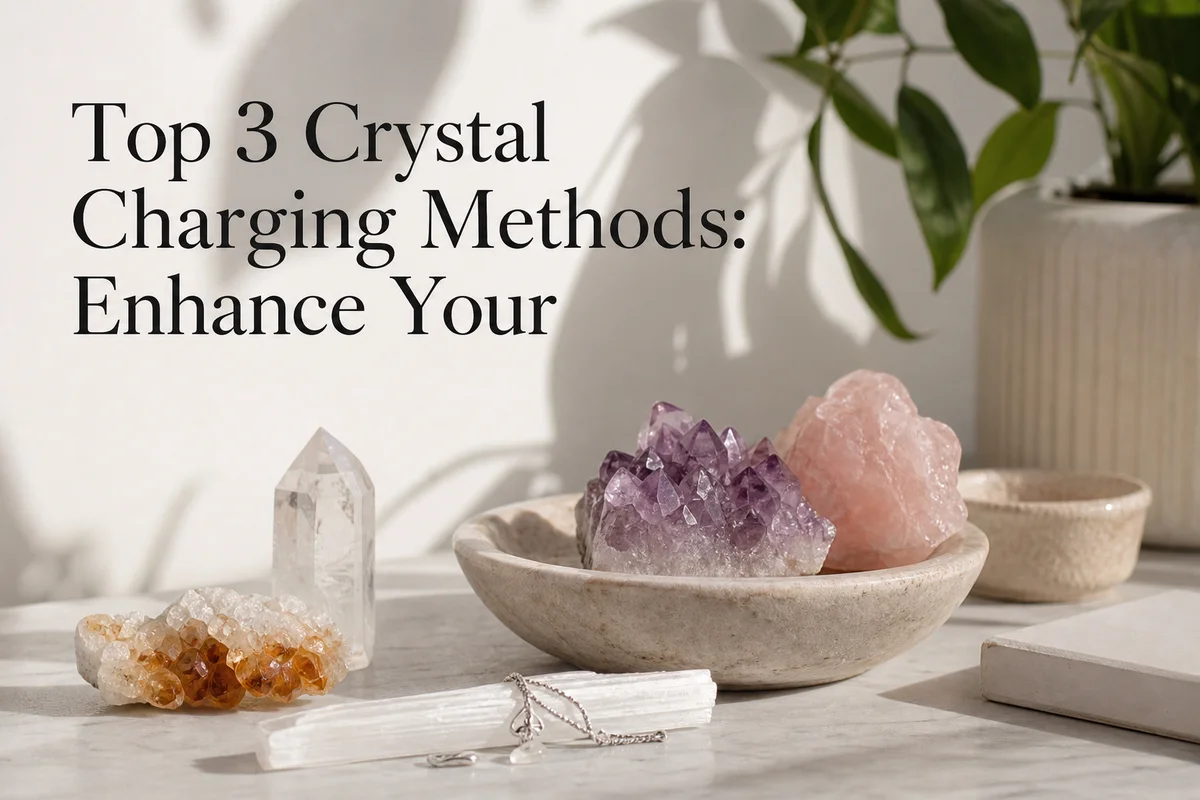 Top 3 Crystal Charging Methods: Enhance Your