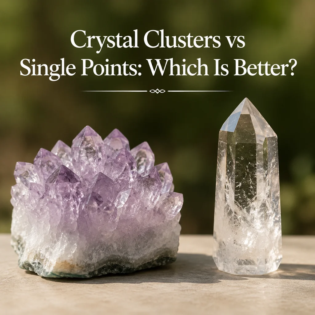 Crystal Clusters vs Single Points: Which Is Bett