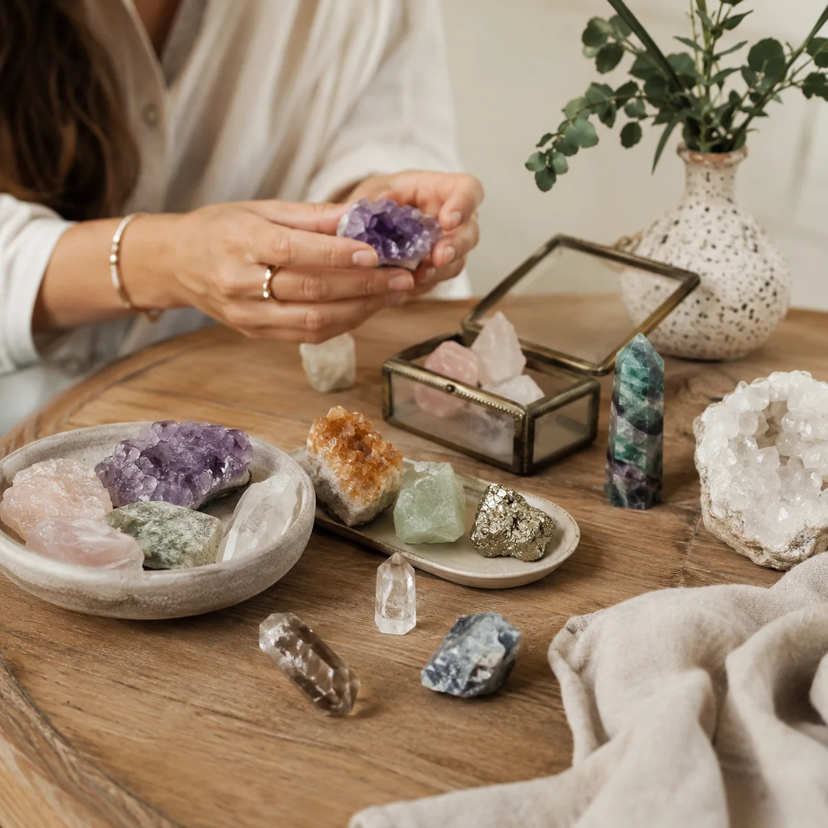 How to Build a Crystal Collection Under $100