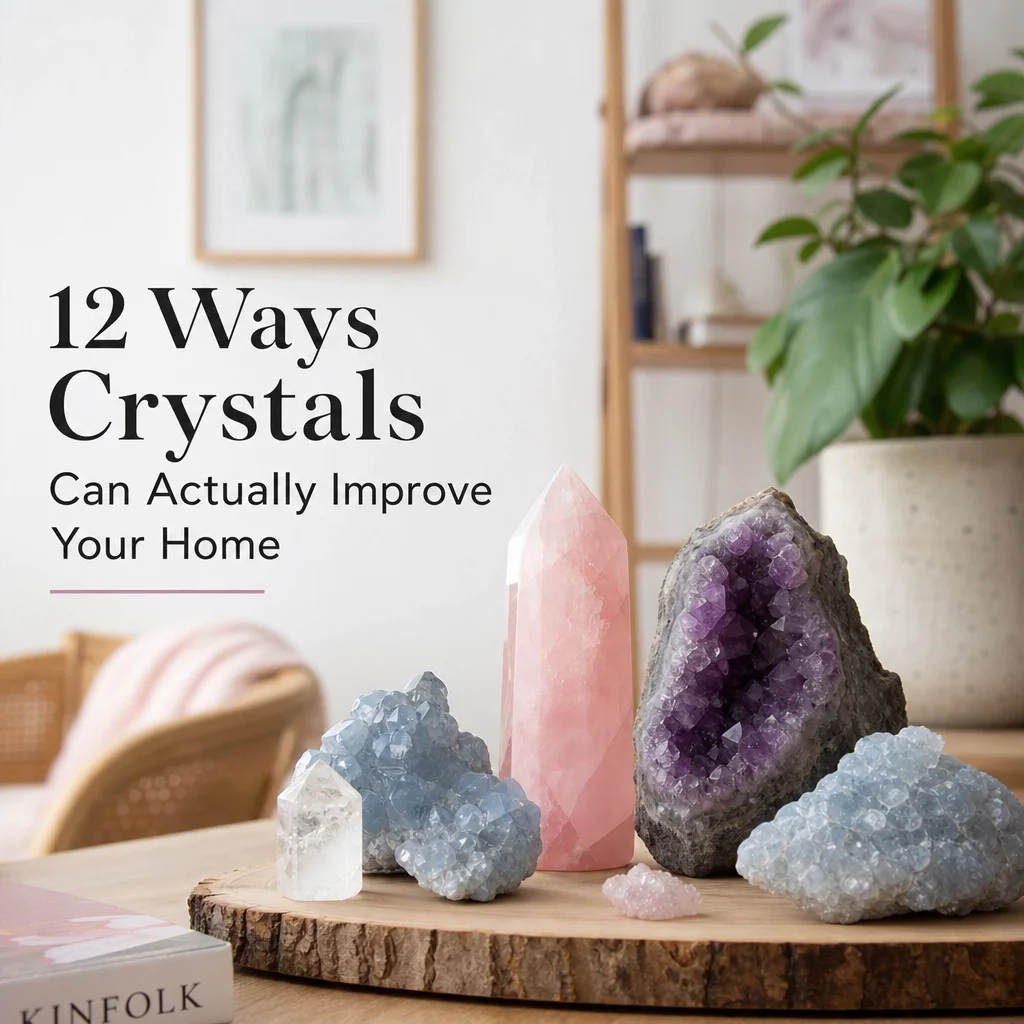 12 Ways Crystals Can Actually Improve Your Home
