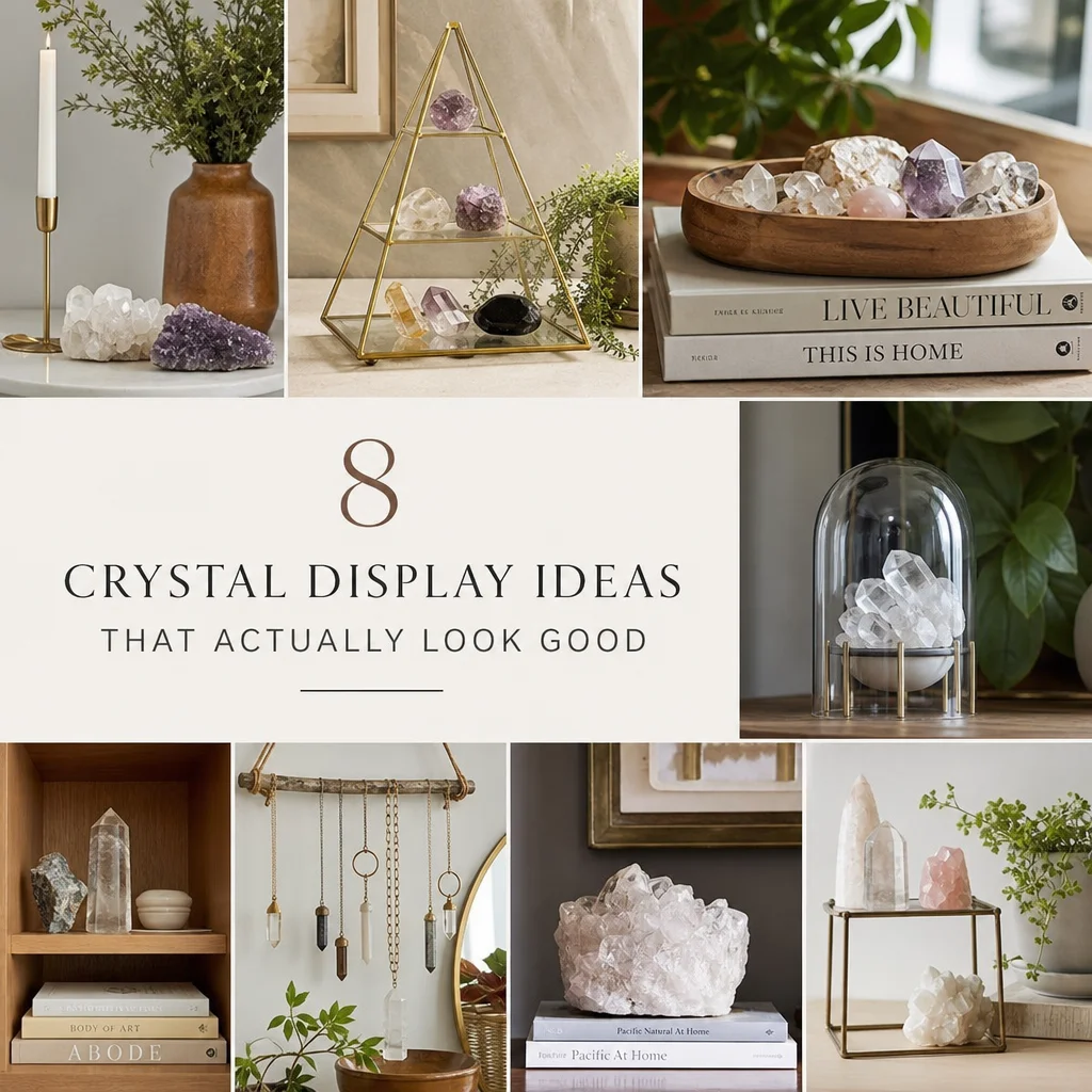 8 Crystal Display Ideas That Actually Look Good
