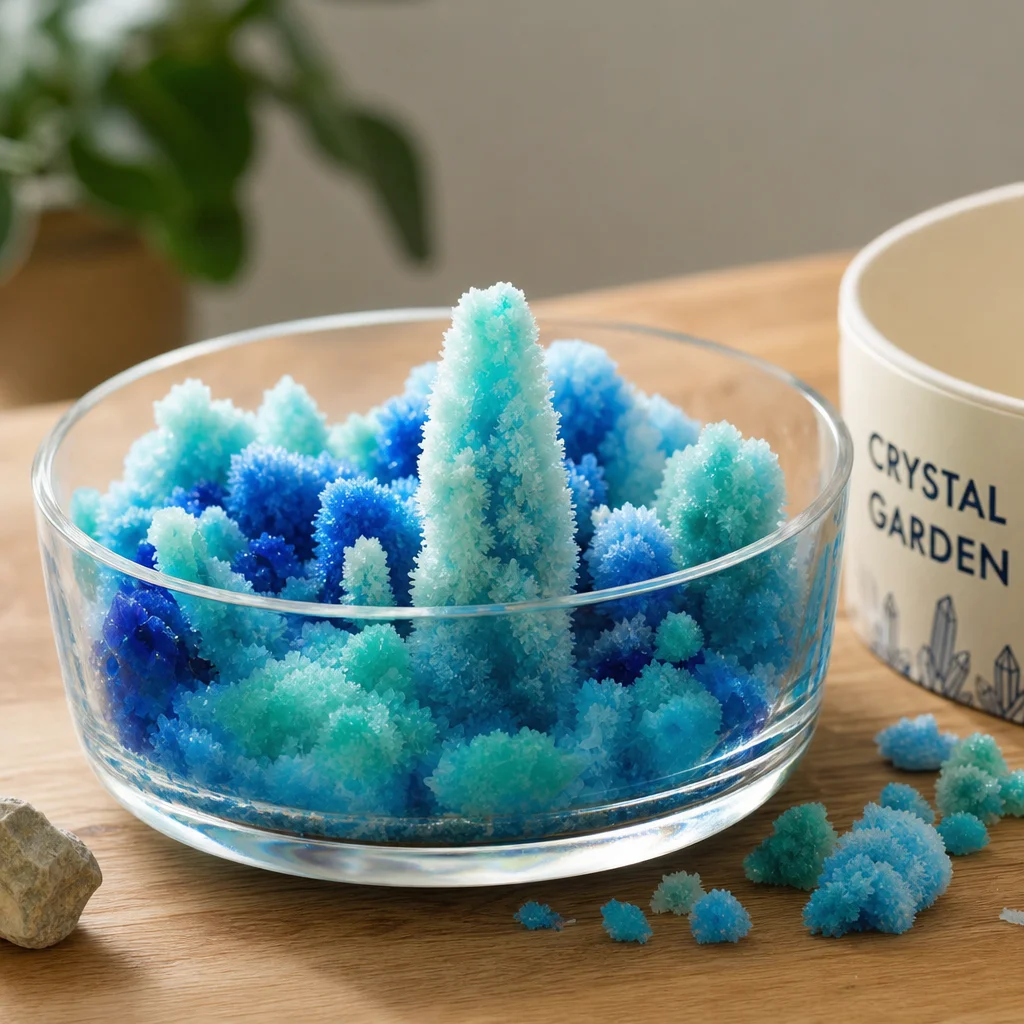 How to Grow a Crystal Garden at Home